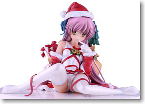Champion Red Ichigo Cover Illustration E-ji Komatsu [Christmas decorations in the white school swim suit] Figure (PVC Figure)