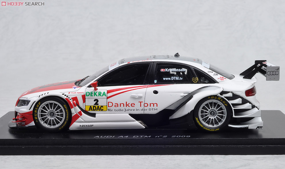 アウディ A4 DTM 「Danke Tom(ありがとうトム)」 Saison 2009 (No.2) (ミニカー) 商品画像1