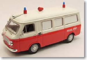 フィアット 238 ミラノ市救急車 S.O.S 1968 (ホワイト/レッド) (ミニカー)