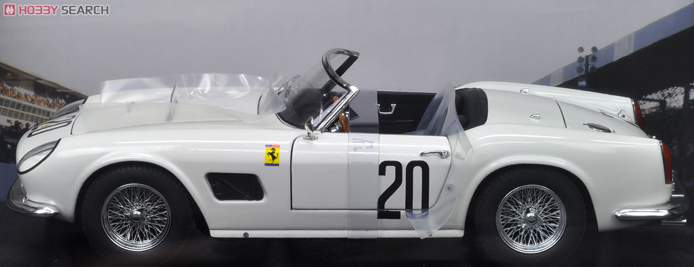 フェラーリ 250GT カリフォルニア スパイダー SWB LM NART 1969 No.20 (ホワイト) (ミニカー) 商品画像1