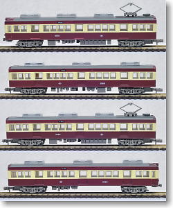 The Railway Collection Nose Electric Railway Series 1000 Four Car Set B (Time of Debut/First Color) (4-Car Set) (Model Train)
