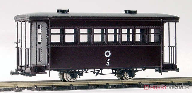 (HOe) Ogoya Railway HAFU1 (Old) Passenger Car with Ventilator Kit (Unassembled Kit) (Model Train) Item picture1