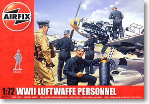 WWII ドイツ空軍 フィギュア (プラモデル)