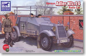 German Adler Kfz.14 Radio Car (Plastic model)
