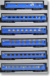 Series 24 Sleeping Car `Akebono` (Basic 6-Car Set) (Model Train)