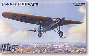 Fokker F.VII b/3m Polish Air Force (Plastic model)