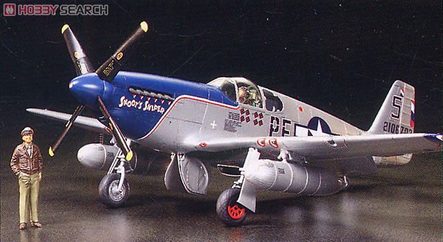 ノースアメリカン P-51B マスタング ブルーノーズ ★ブンカ流通限定 (プラモデル) 商品画像1