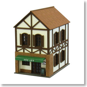 [Miniatuart] Good Old Diorama Series : Restaurant A (Unassembled Kit) (Model Train)