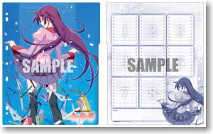 Character Binder Index Collection Bakemonogatari `Senjogahara Hitagi` (Card Supplies)