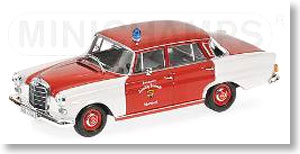 メルセデスベンツ 200 1965 ショルンドルフ消防隊 (ミニカー)