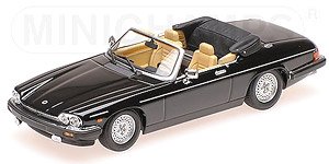 ジャガー XJS カブリオレ 1980 ブラック (ミニカー)