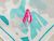Hatsune Miku Camouflage Bandanna Set (Blue/Gray/Pink) (Anime Toy) Item picture2