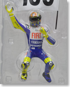 フィギュア V.ロッシ GP 100勝目 モトGP アッセン 2009 (ミニカー)