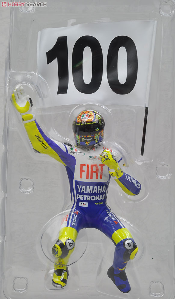 フィギュア V.ロッシ GP 100勝目 モトGP アッセン 2009 (ミニカー) 商品画像1