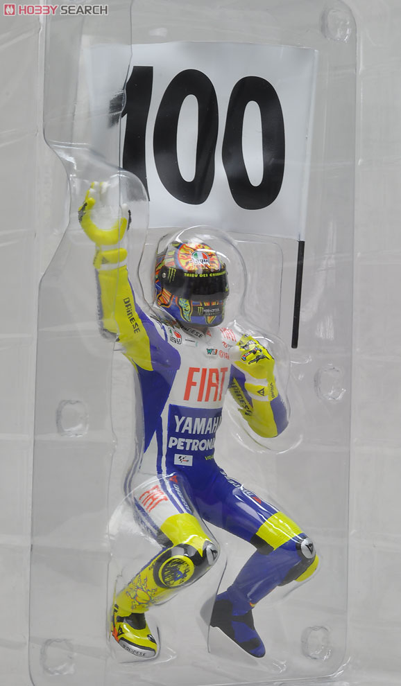 フィギュア V.ロッシ GP 100勝目 モトGP アッセン 2009 (ミニカー) 商品画像2