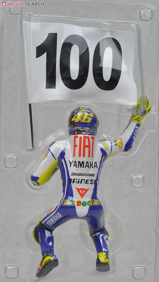 フィギュア V.ロッシ GP 100勝目 モトGP アッセン 2009 (ミニカー) 商品画像4