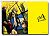 Persona 4 Desk Mat B (Yellow) (Anime Toy) Item picture1