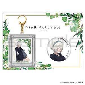 TVアニメ『NieR:Automata Ver1.1a』 缶バッジ＆アクリルキーホルダーSET 2B (キャラクターグッズ)