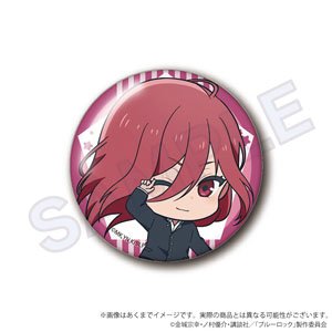 ブルーロック ちょびでか缶バッジ 寝転びミニキャラver. 千切豹馬 (キャラクターグッズ)
