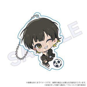 ブルーロック アクリルキーホルダー 寝転びミニキャラver. 蜂楽廻 (キャラクターグッズ)