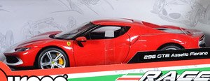 Ferrari 296 GTB Assetto Fiorano Red / White (Diecast Car)