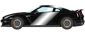 NISSAN GT-R Premium edition 2024 メテオフレークブラックパール (ミニカー)