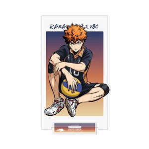 Haikyu!! Shoyo Hinata Acrylic Stand (Large) Fighting Spirit for Victory Ver. (Anime Toy)
