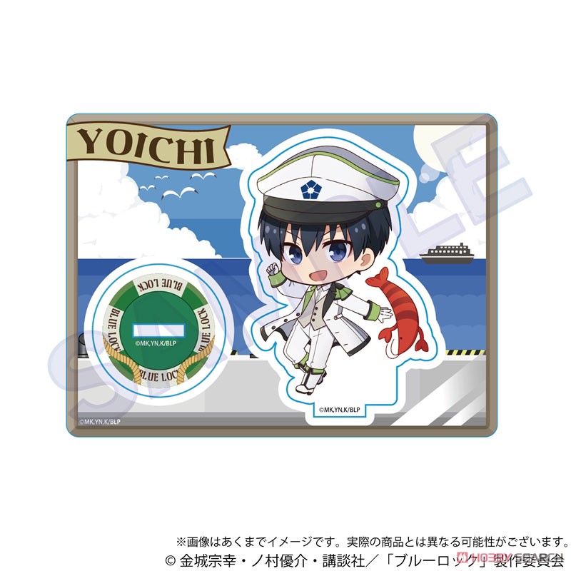 ブルーロック ミニキャラスタンド マリン ver. 潔世一 (キャラクターグッズ) 商品画像1