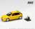 Honda Civic TYPE R (EK9) 1997 Sunlight Yellow w/Engine Display Model (Diecast Car) Item picture1
