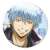 Gin Tama. Gintoki Sakata 65mm Can Badge A Drink with Gin-san Ver. (Anime Toy) Item picture1