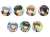 Gin Tama. Toshiro Hijikata 65mm Can Badge A Drink with Hijikata Ver. (Anime Toy) Other picture1