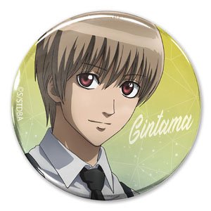 Gin Tama. Sogo Okita 65mm Can Badge Bartender Ver. (Anime Toy)