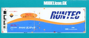 16番(HO) 30ft リーファーコンテナ 001 RUNTEC (1個入り) (鉄道模型)