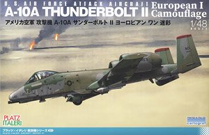 USAF A-10A Thunderbolt II European One Camouflage (Plastic model)