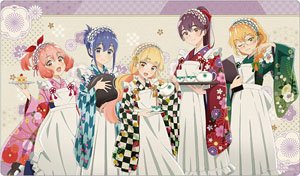 TV Animation [Yuri Is My Job!] [Especially Illustrated] Assembly Taisho Style Maid Ver. Multi Desk Mat (Card Supplies)