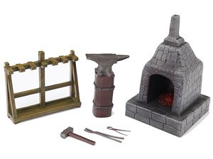 1/12 Scale Blacksmith Tool Set (Completed)