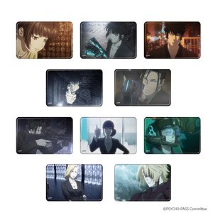 PSYCHO-PASS サイコパス トレーディング長方形缶バッジ 【コンプリートセット】 (10個セット) (キャラクターグッズ)