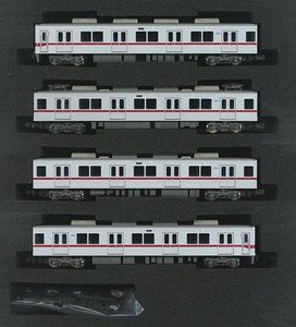 Tobu Type 10030 Renewaled Car (Tobu Skytree Line, Car Number Selectable) Four Car Formation Set (w/Motor) (4-Car Set) (Pre-colored Completed) (Model Train)