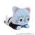 Gin Tama with Cat Lying Down Plush w/Eyemask Gintoki Sakata (Anime Toy) Item picture2