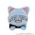 Gin Tama with Cat Lying Down Plush w/Eyemask Gintoki Sakata (Anime Toy) Item picture3