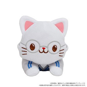 銀魂 withCAT アイマスク付きぬいぐるみ～寝そべり～ 志村新八 (キャラクターグッズ)