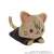 Gin Tama with Cat Lying Down Plush w/Eyemask Sogo Okita (Anime Toy) Item picture2