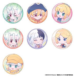 Dr.STONE トレーディング缶バッジ [ちおらま] Aセット (7個セット) (キャラクターグッズ)