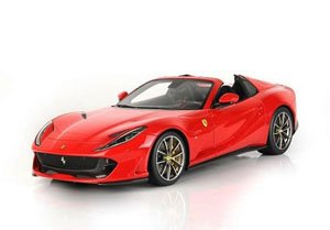 Ferrari 812 GTS 2019 Red Corsa 322 Yellow brake disks (Diecast Car)