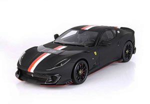 Ferrari 812 Competizione Matt Black (without Case) (Diecast Car)