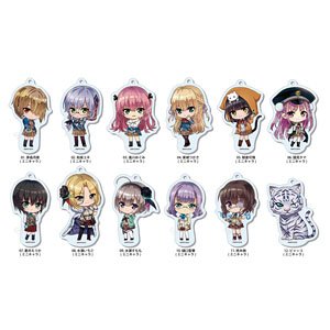 【ヘブンバーンズレッド】 まるっとスタンドキーホルダー 01 BOXA (12個セット) (キャラクターグッズ)