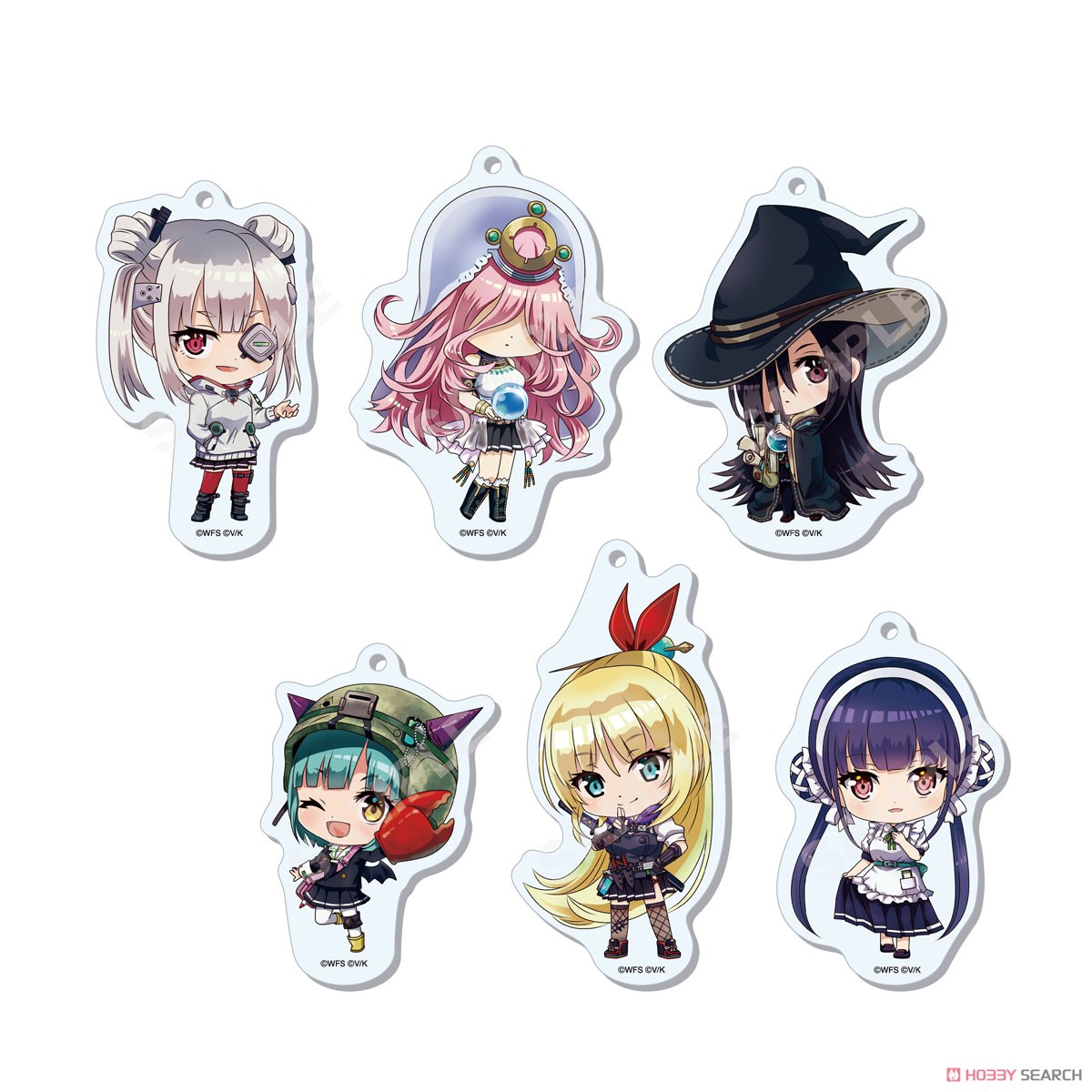 【ヘブンバーンズレッド】 まるっとスタンドキーホルダー 01 BOXB (12個セット) (キャラクターグッズ) 商品画像2