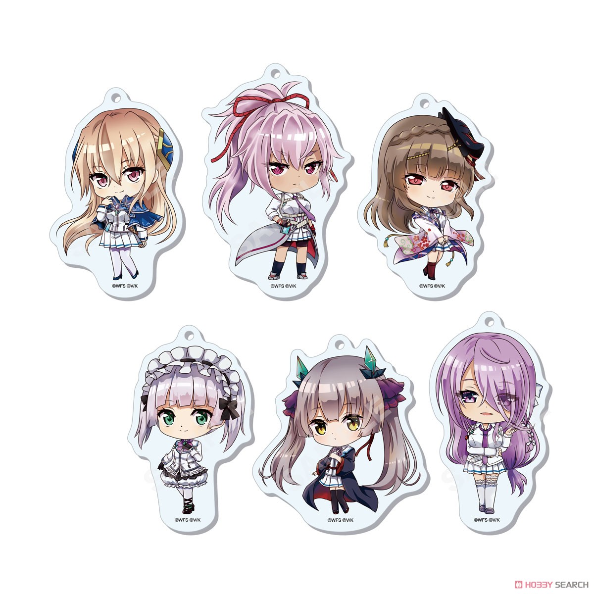 【ヘブンバーンズレッド】 まるっとスタンドキーホルダー 01 BOXB (12個セット) (キャラクターグッズ) 商品画像3