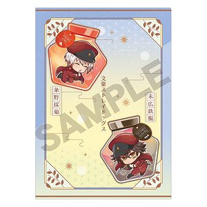 文豪ストレイドッグス シングルクリアファイル ブルー インクボトル (キャラクターグッズ)