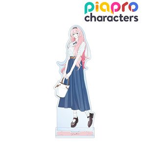 Piapro Characters [Especially Illustrated] Megurine Luka Early Summer Go Out Ver. Art by Rei Kato Big Acrylic Stand (Anime Toy)